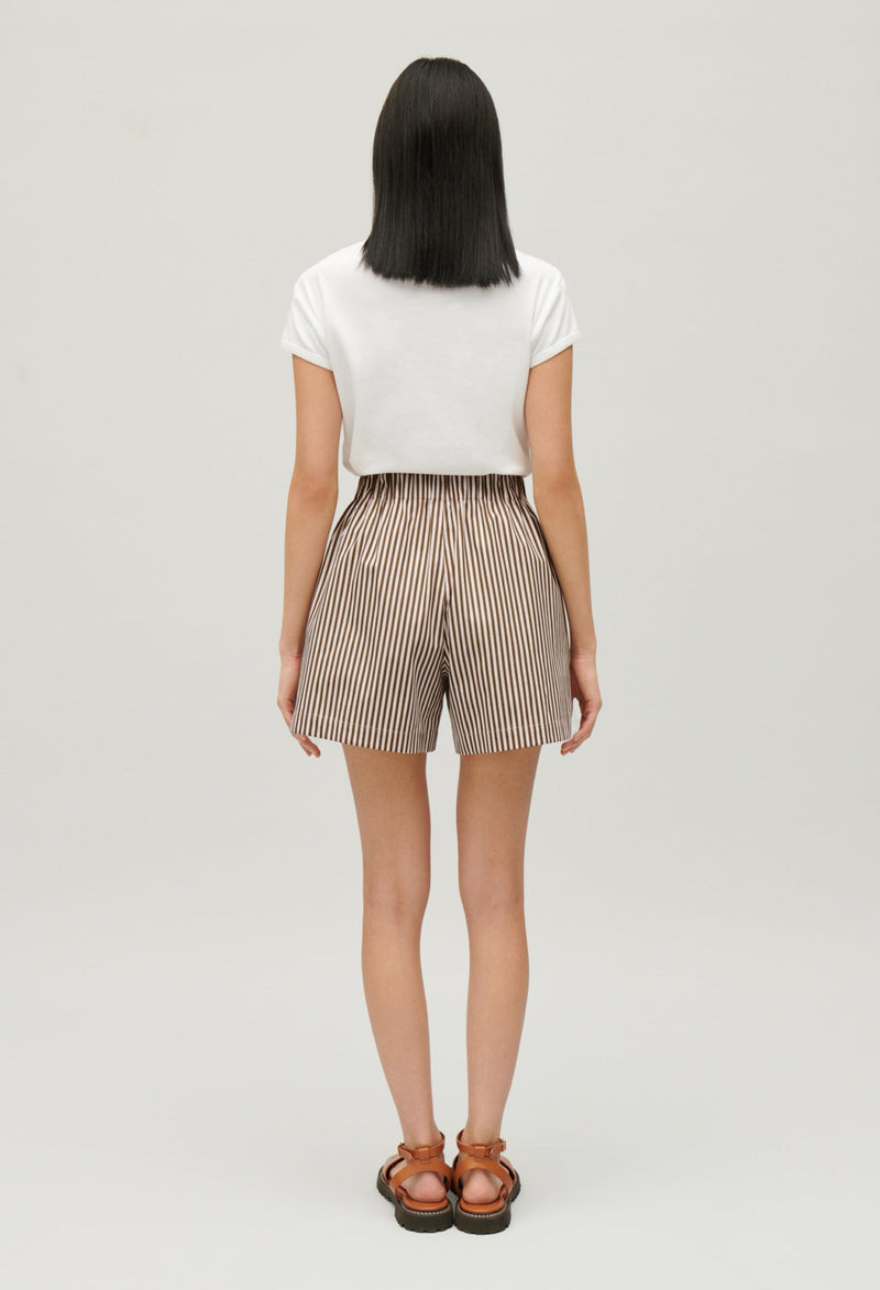 Short - Envy Rayures Bronze - Bronze