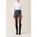 Short Tweed Gris