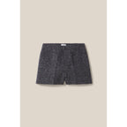 Pantalones cortos de tweed grises