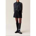 Short Taille Haute Noir