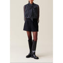 Short Taille Haute Noir