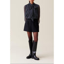 Short Taille Haute Noir