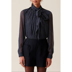 Short Taille Haute Noir