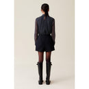 Short Taille Haute Noir