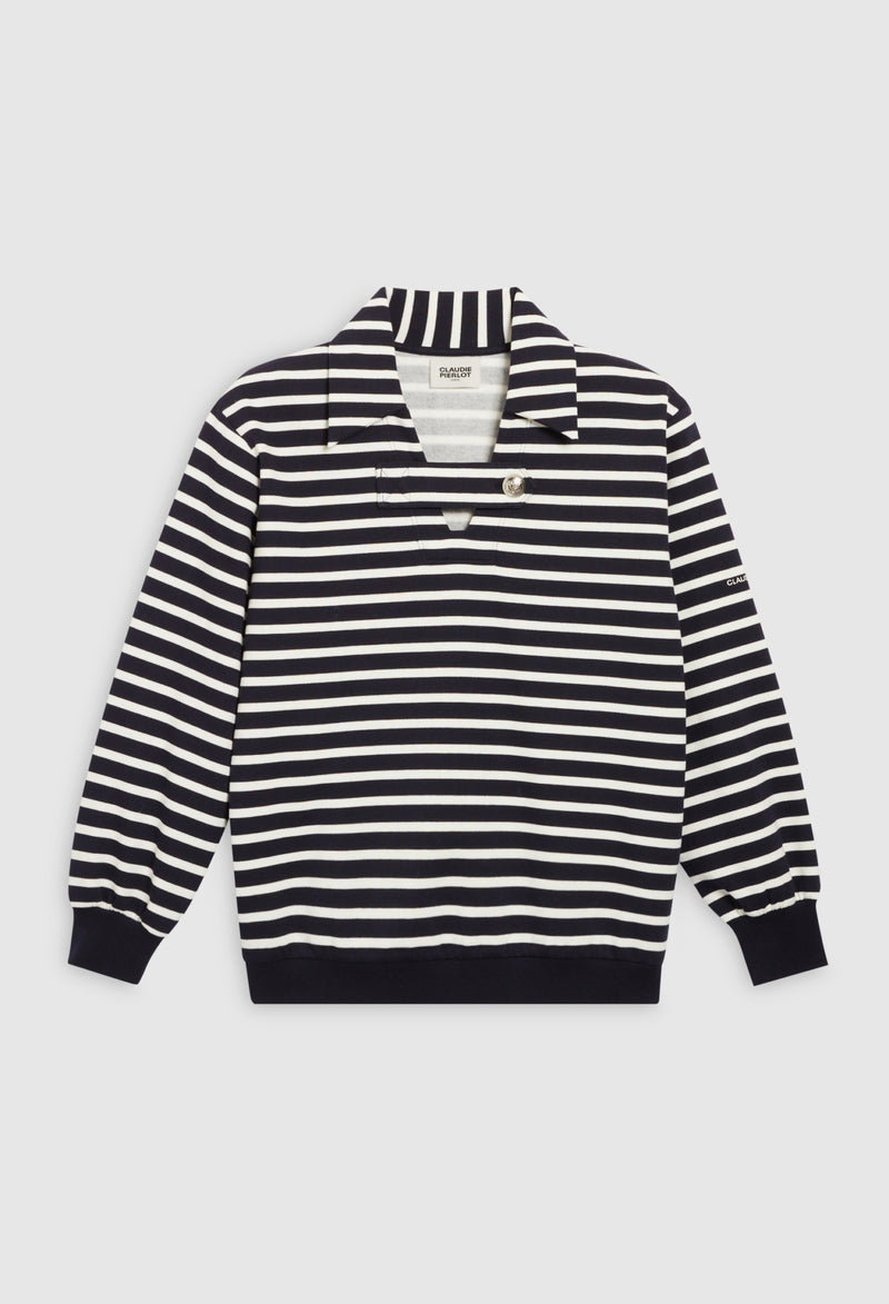 Claudie Pierlot - Turtle Sweatshirt - Two-tone