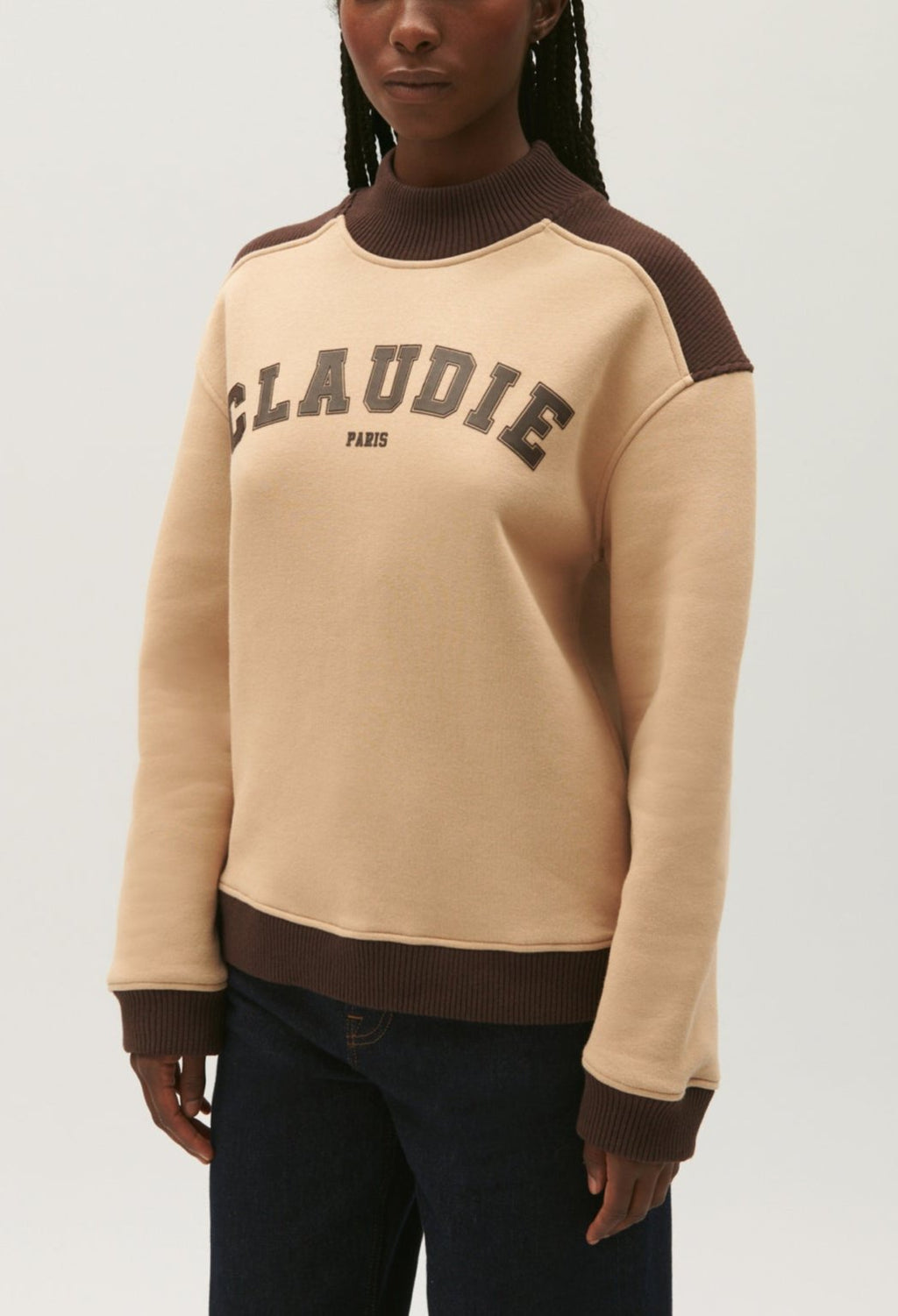 Claudie Pierlot - Sweatshirt - Theoreme - Two-Tone