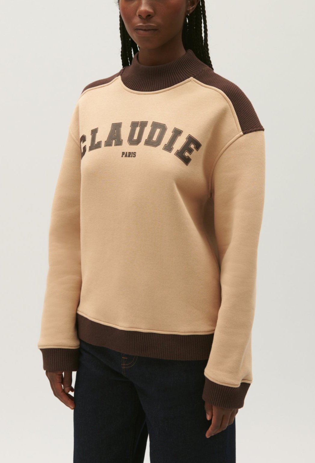 Claudie Pierlot - Sweatshirt - Theoreme - Two-Tone