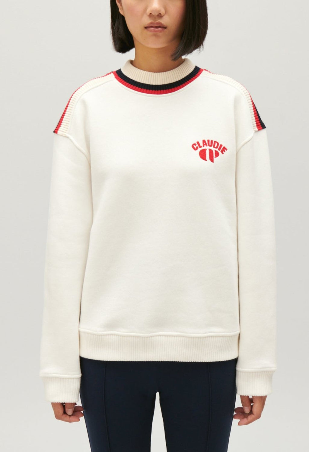 Claudie Pierlot - Sweatshirt - Toscan - Bicolore