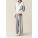 Sudadera con cremallera y cuello alto