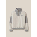 Sudadera con cremallera y cuello alto