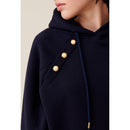 Claudie Pierlot - Sweatshirt Capuche Marine
