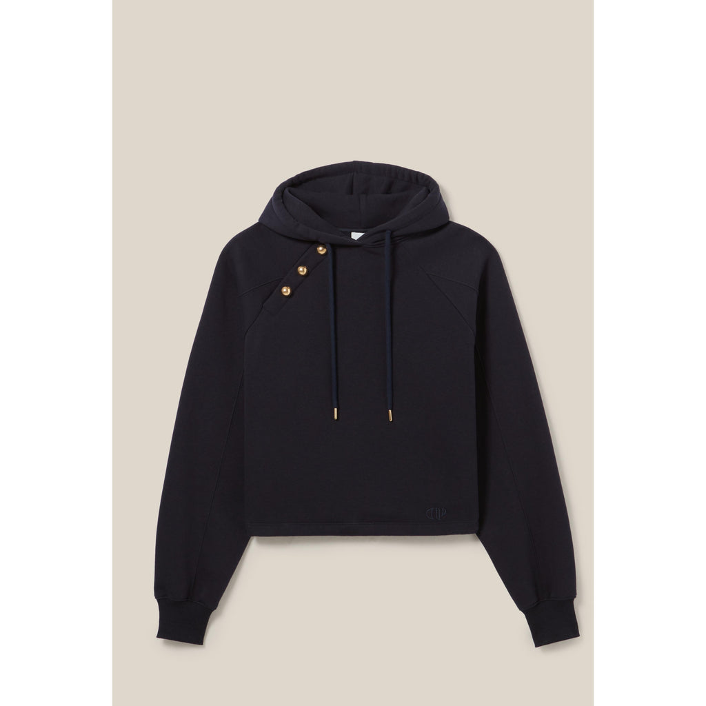 Claudie Pierlot - Sweatshirt Capuche Marine