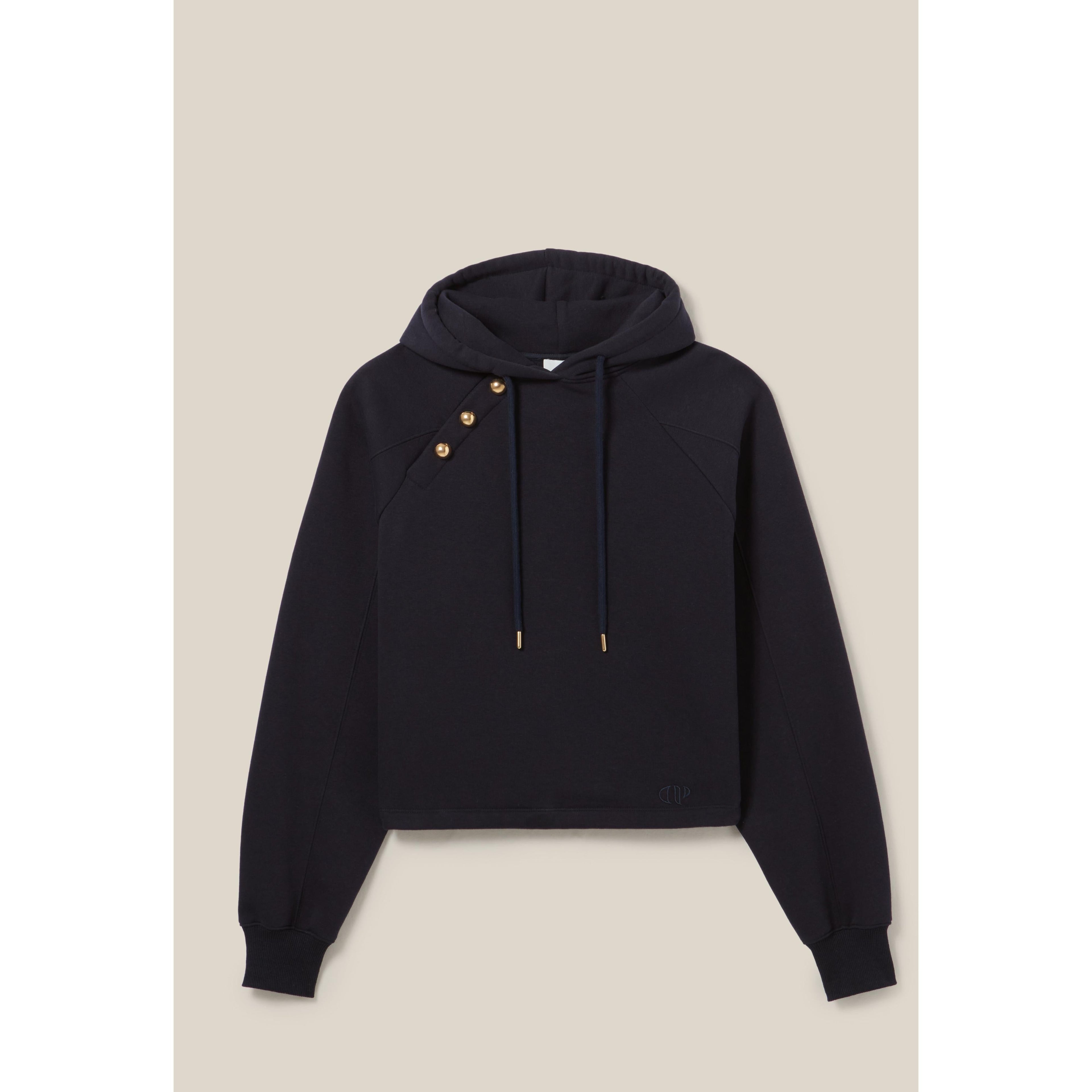 Claudie Pierlot - Sweatshirt Capuche Marine