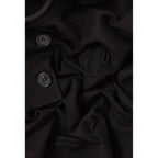 Claudie Pierlot - Sudadera con capucha extragrande negra