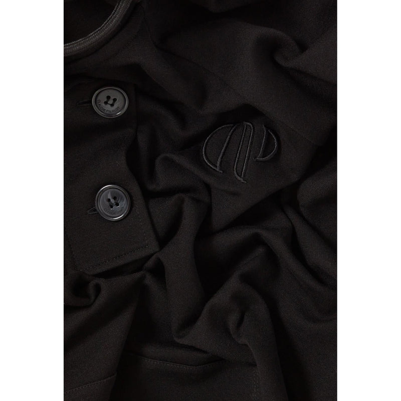 Claudie Pierlot - Sudadera con capucha extragrande negra
