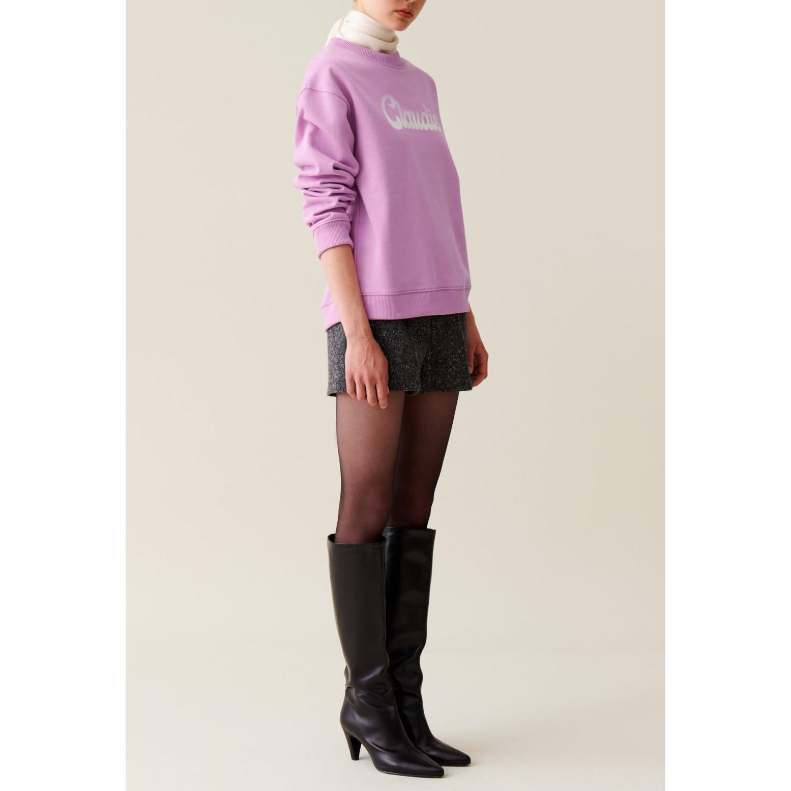 Sweatshirt Ample Imprimé Claudie