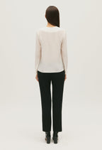 Claudie Pierlot - Top - Bonjour - Ecru
