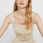 Claudie Pierlot - Top - Brume - Beige Chiné