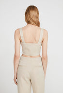 Top - Brume - Beige Chine