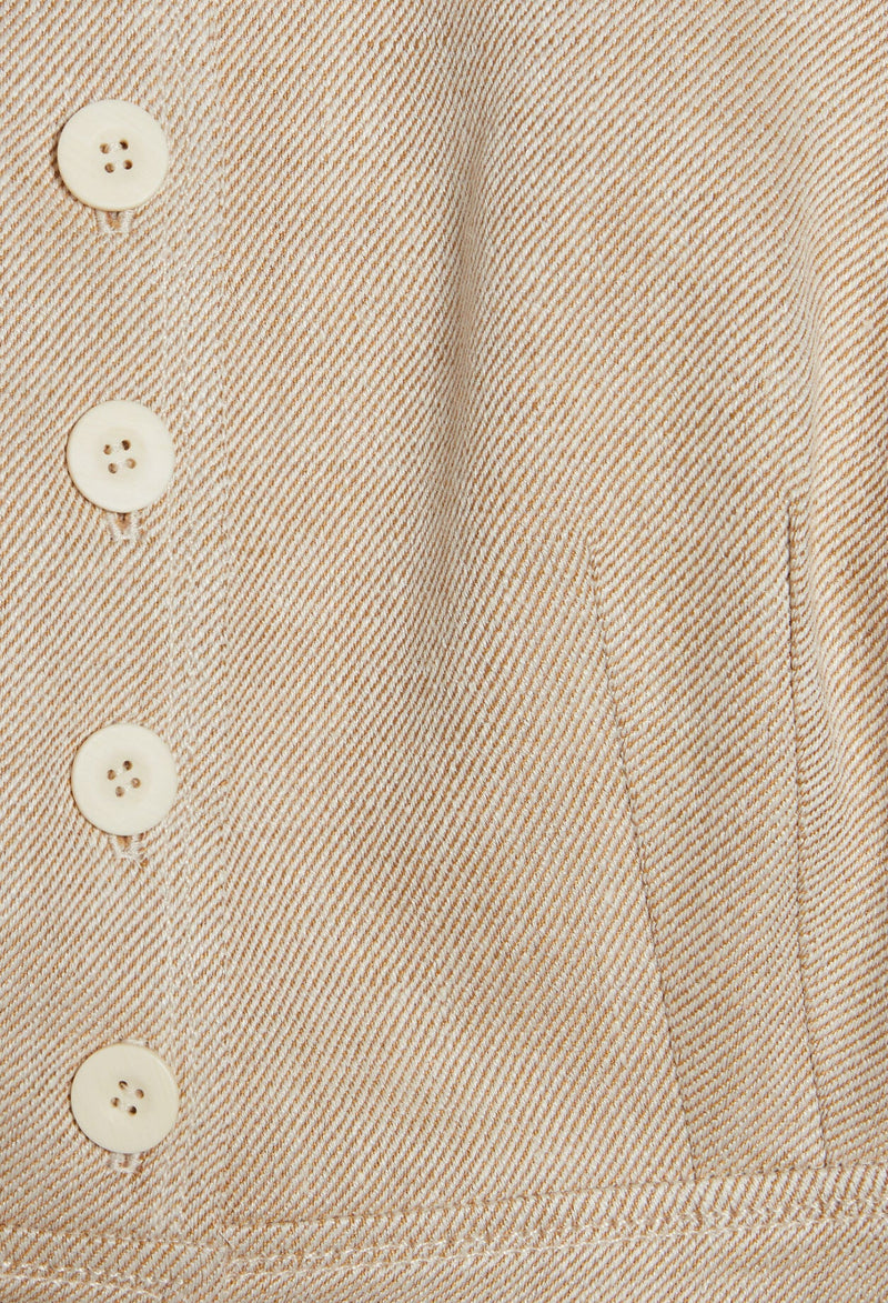Top - Brume - Beige Chine