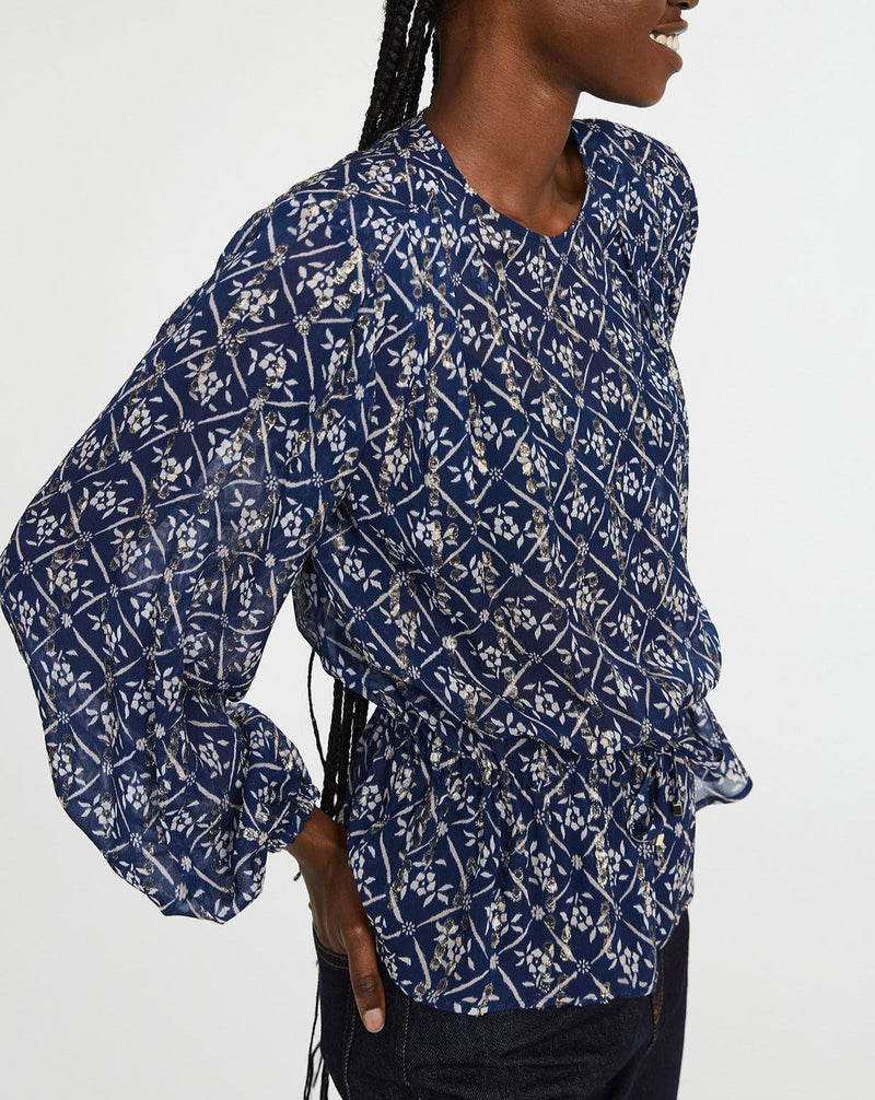 Top - Belange - Print Fonce