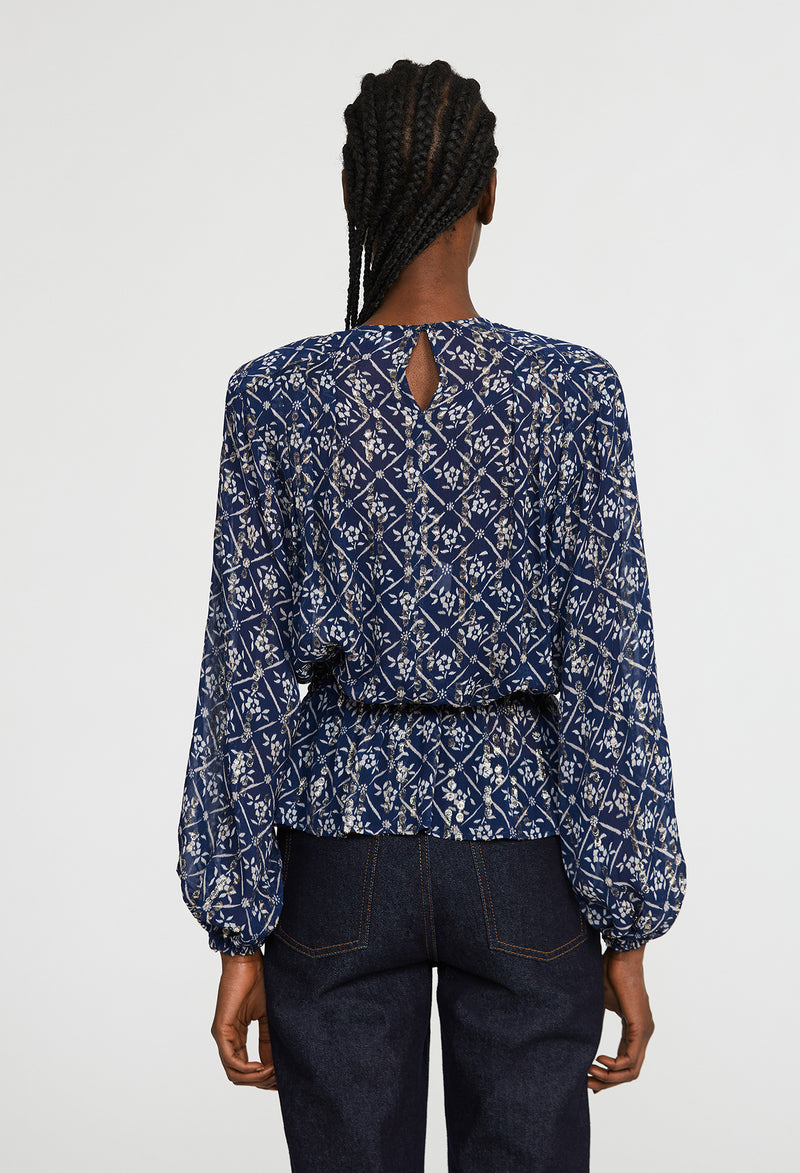 Claudie Pierlot - Top Belange - Print Fonce