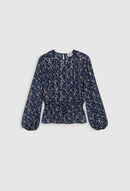 Claudie Pierlot - Top Belange - Print Fonce