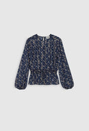 Top - Belange - Print Fonce