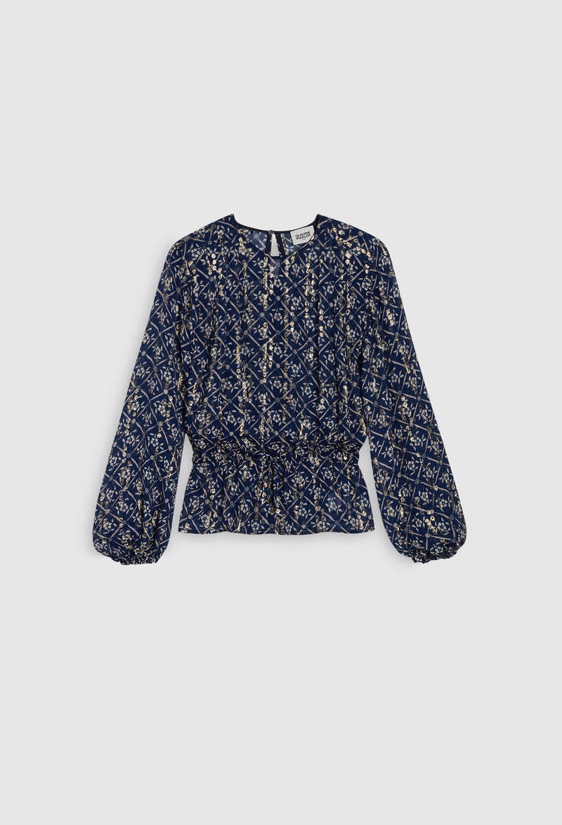 Claudie Pierlot - Top Belange - Print Fonce