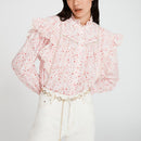 Claudie Pierlot - Top Bloom - Print Clair