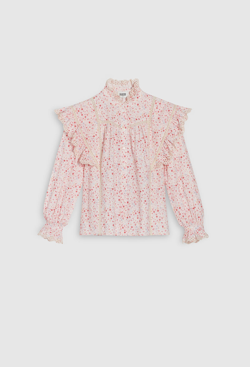 Claudie Pierlot - Top Bloom - Print Clair