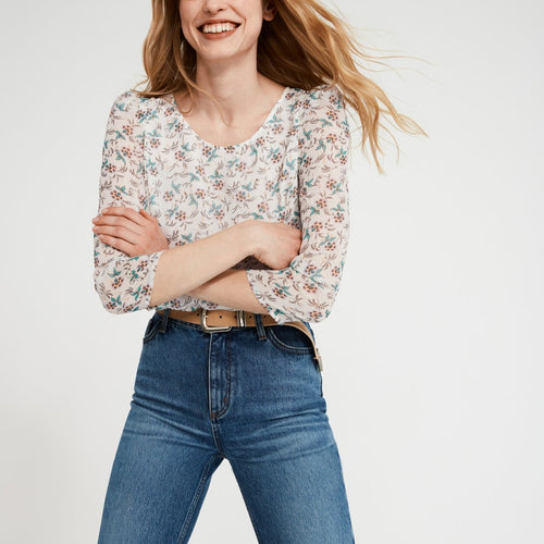Claudie Pierlot - Top - Banc Lurex - Print Clair