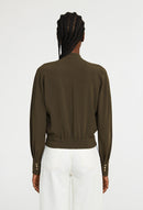 Claudie Pierlot - Bamomille Top - Khaki