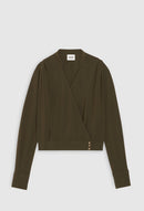 Claudie Pierlot - Bamomille Top - Khaki