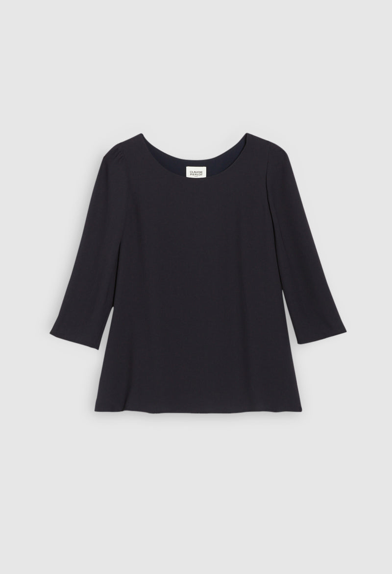 Claudie Pierlot - Top Banco - Azul marino