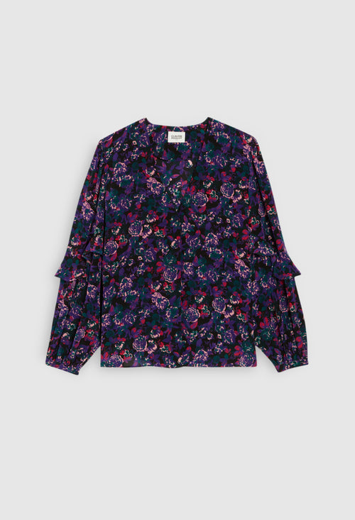 Claudie Pierlot - Top Blandine - Print Fonce