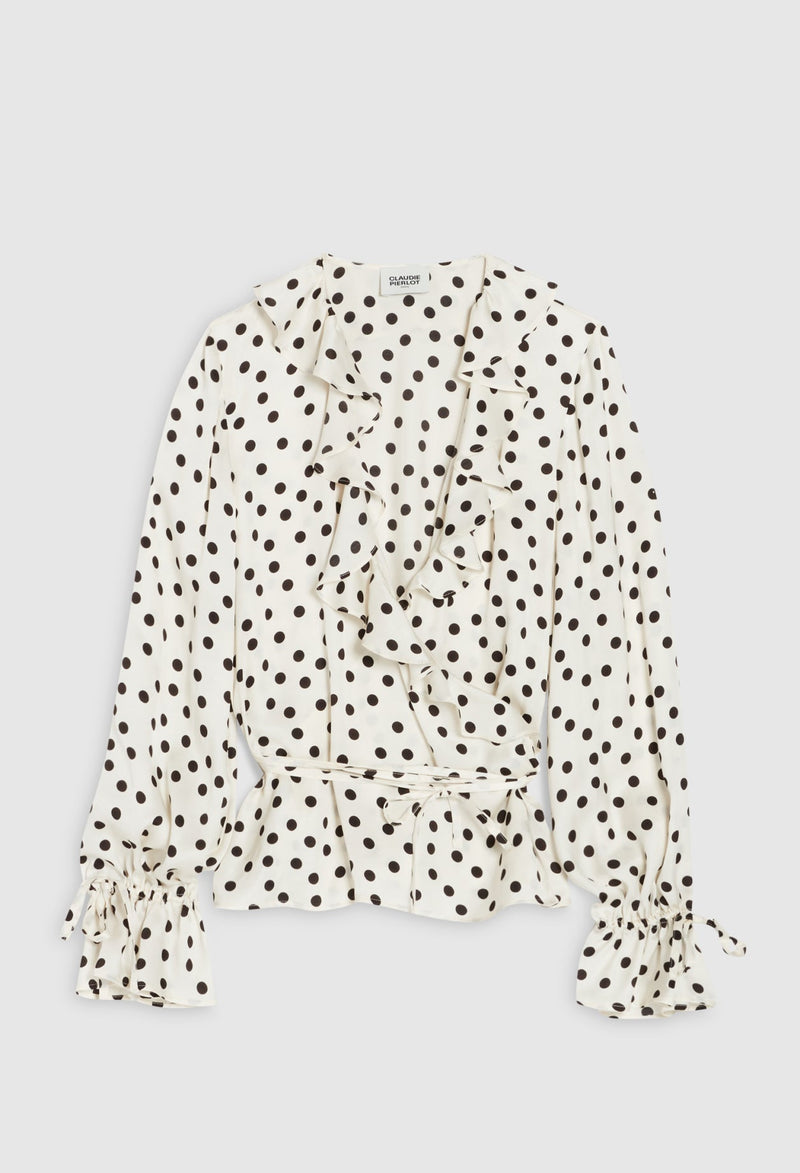 Claudie Pierlot - Top - Balnea - Estampado ligero
