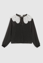 Claudie Pierlot - Top - Badel - Print Fonce