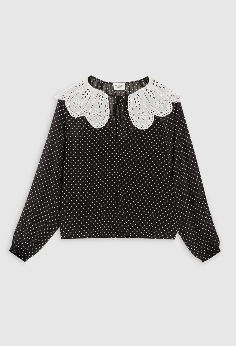 Claudie Pierlot - Top - Badel - Print Fonce