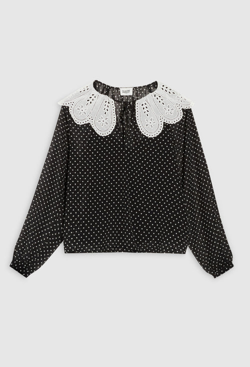 Claudie Pierlot - Top Badel - Print Fonce