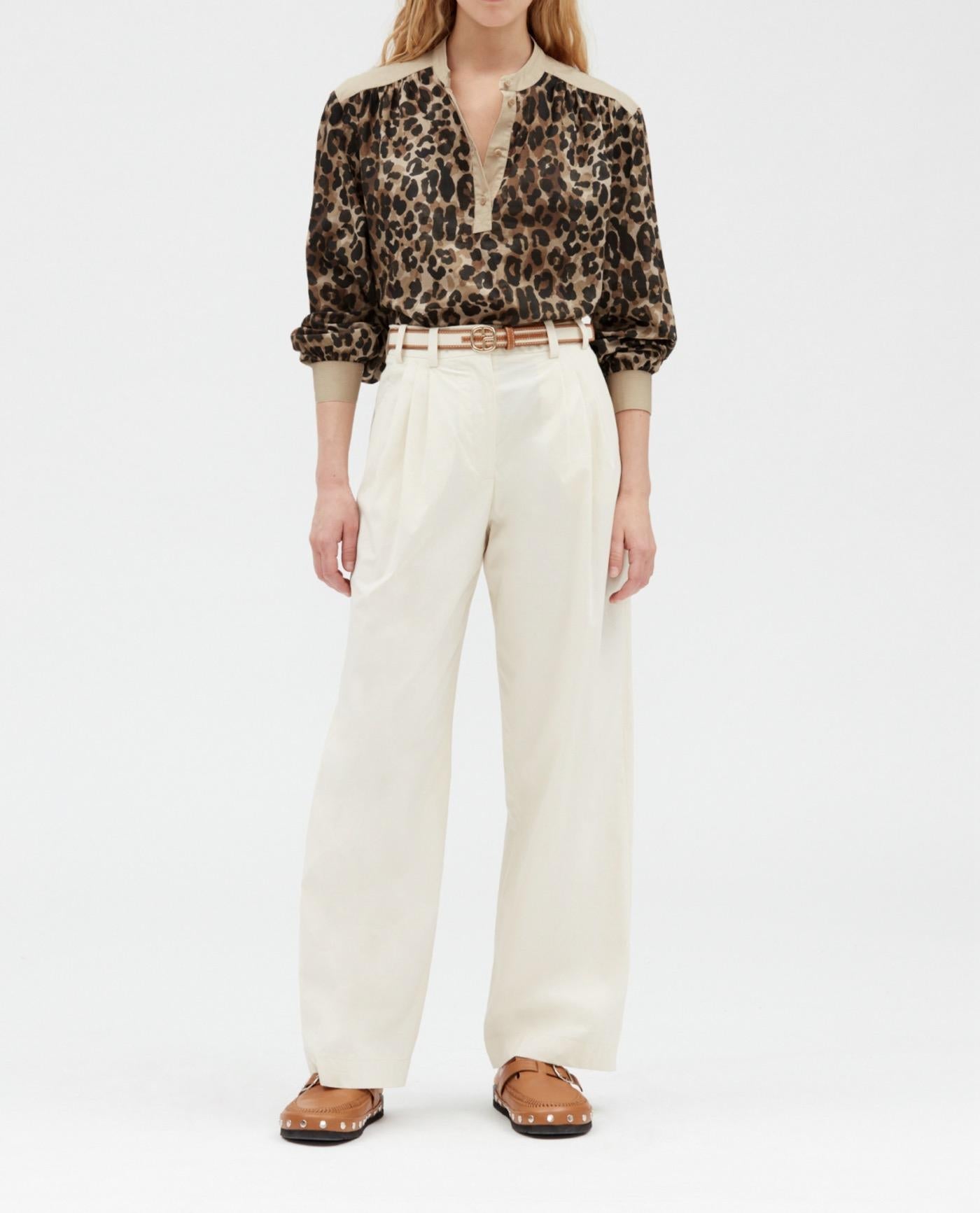 Claudie Pierlot - Top - Baignade - Print Fonce
