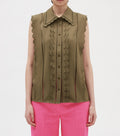 Claudie Pierlot - Top - Be Flower - Lichen