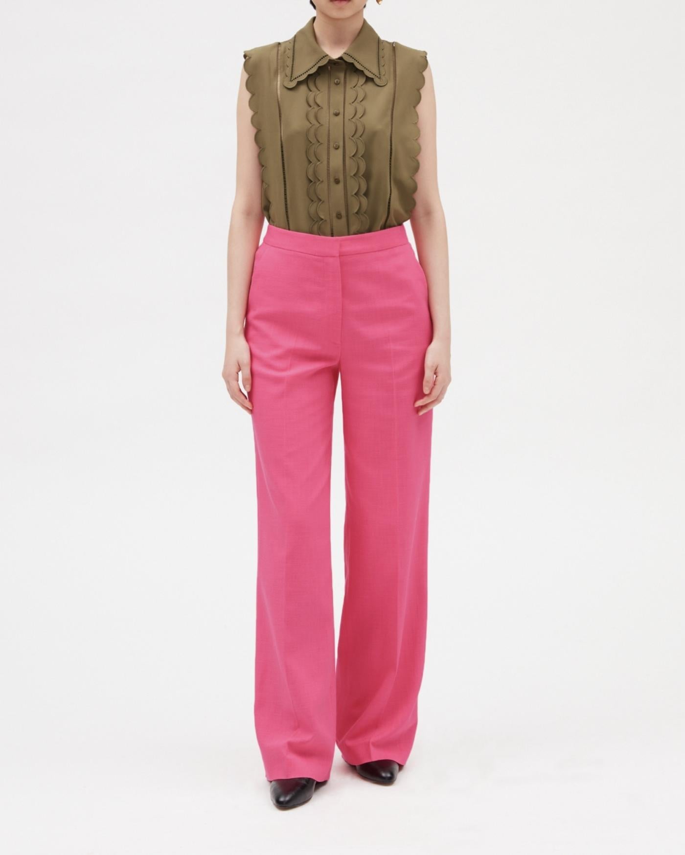 Claudie Pierlot - Top - Be Flower - Lichen