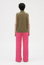 Claudie Pierlot - Top - Be Flower - Lichen