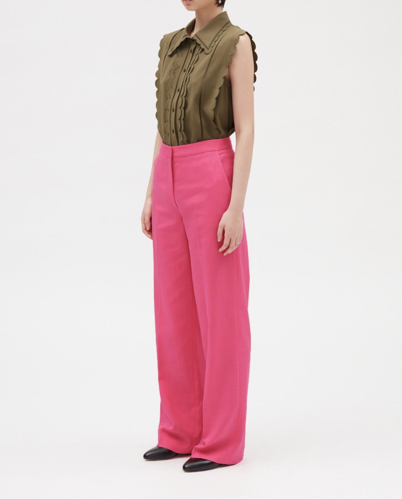 Claudie Pierlot - Top - Be Flower - Lichen