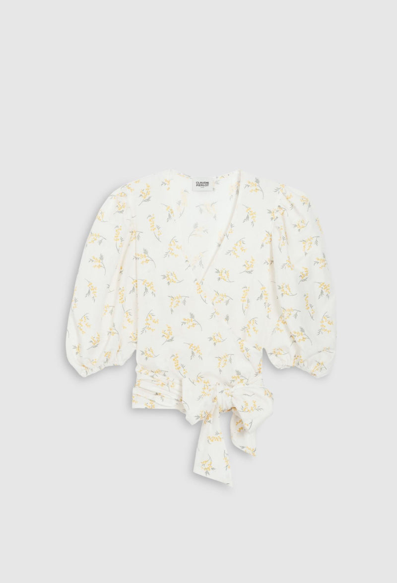 Claudie Pierlot - Top Bambinomimosa - Print Clair