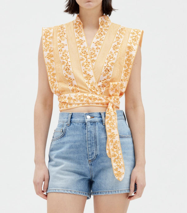 Claudie Pierlot - Top - Balkine - Mimosa