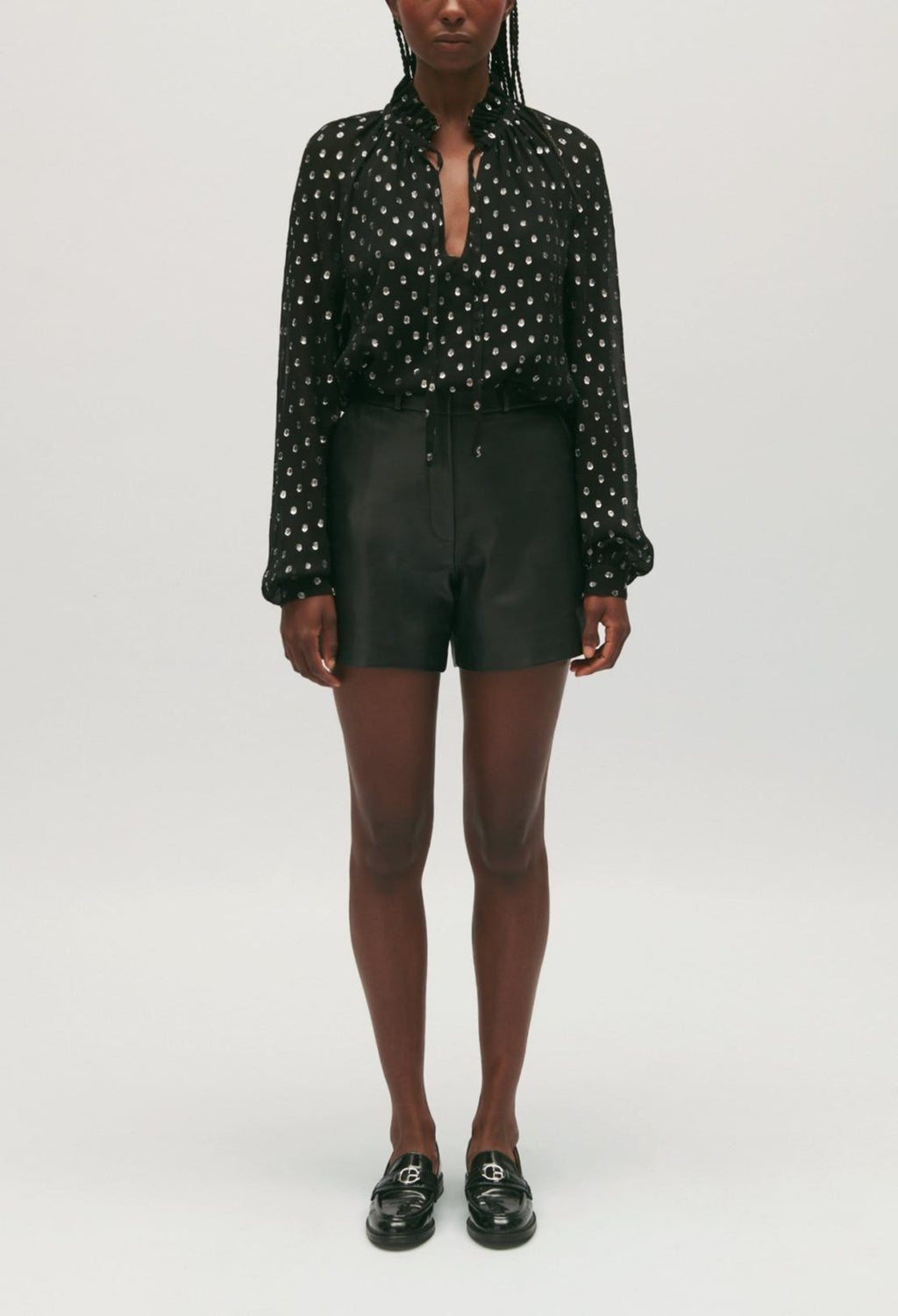 Claudie Pierlot - Top - Badel Lurex - Black