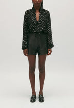 Claudie Pierlot - Top - Badel Lurex - Black
