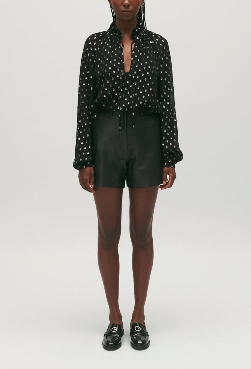 Claudie Pierlot - Top - Badel Lurex - Noir